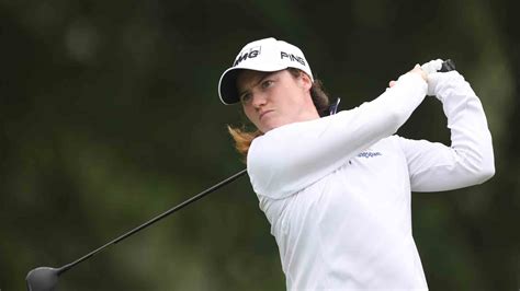 Ireland’s Leona Maguire keeps rolling with a 68, takes halfway lead at the KMPG Women’s PGA